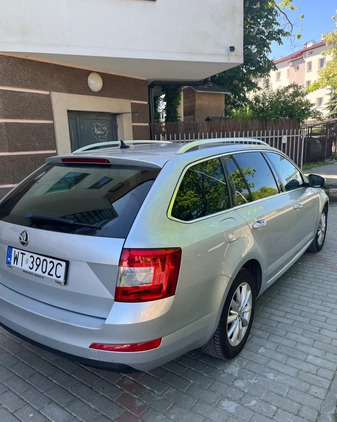 Skoda Octavia cena 41700 przebieg: 154000, rok produkcji 2014 z Warszawa małe 106